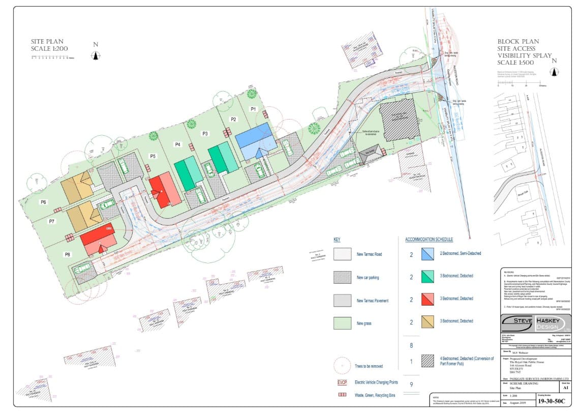 Royal Oak Drive, Alcester Road, Studley